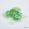 Rite Lite 3" Green Passover Squish Frog with Colored Gel Beads